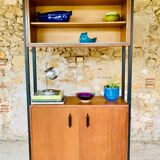 Vintage 2-compartment wall unit, 1960