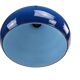 Set of blue glass Danish pendant lamps