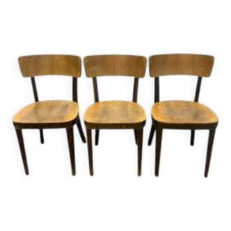Chaises rétro, Thonet, années 1950, Tchécoslovaquie