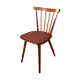 All wood chairs - terracotta