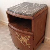 Chene bedside table / vintage 50-60s