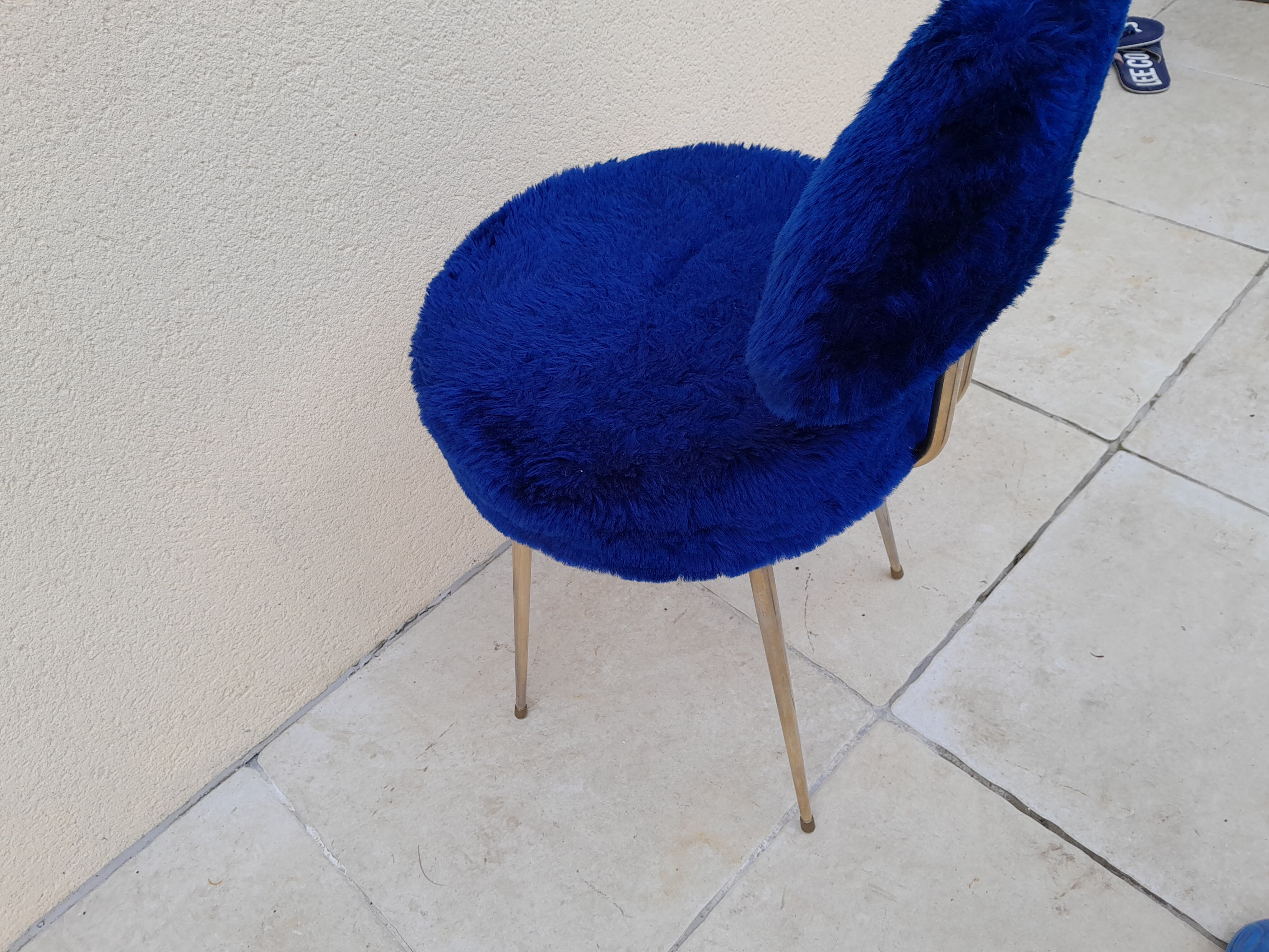 Chaise moumoute