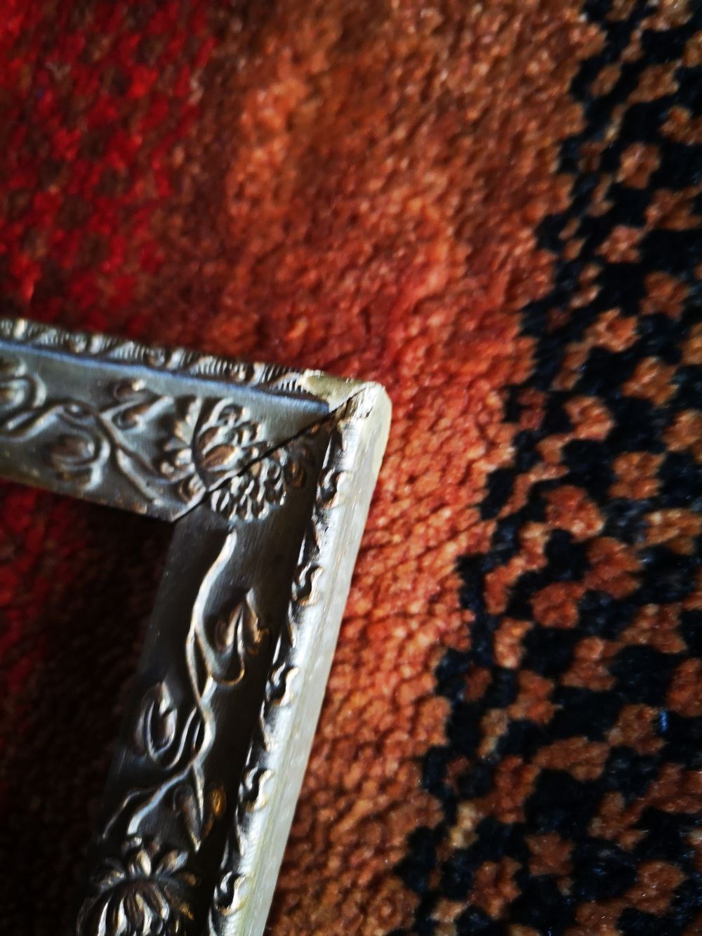 Wooden frame art nouveau work late 19th/early 20th century