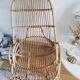 Vintage rattan armchair