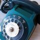 Téléphone rotatif S 63 bleu
