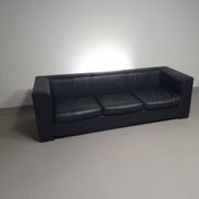 Wittmann leather sofa Camin by Paolo Piva