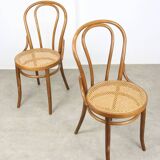 Vintage No. 18 Dining Chairs attributed to Michael Thonet, Set of 2
