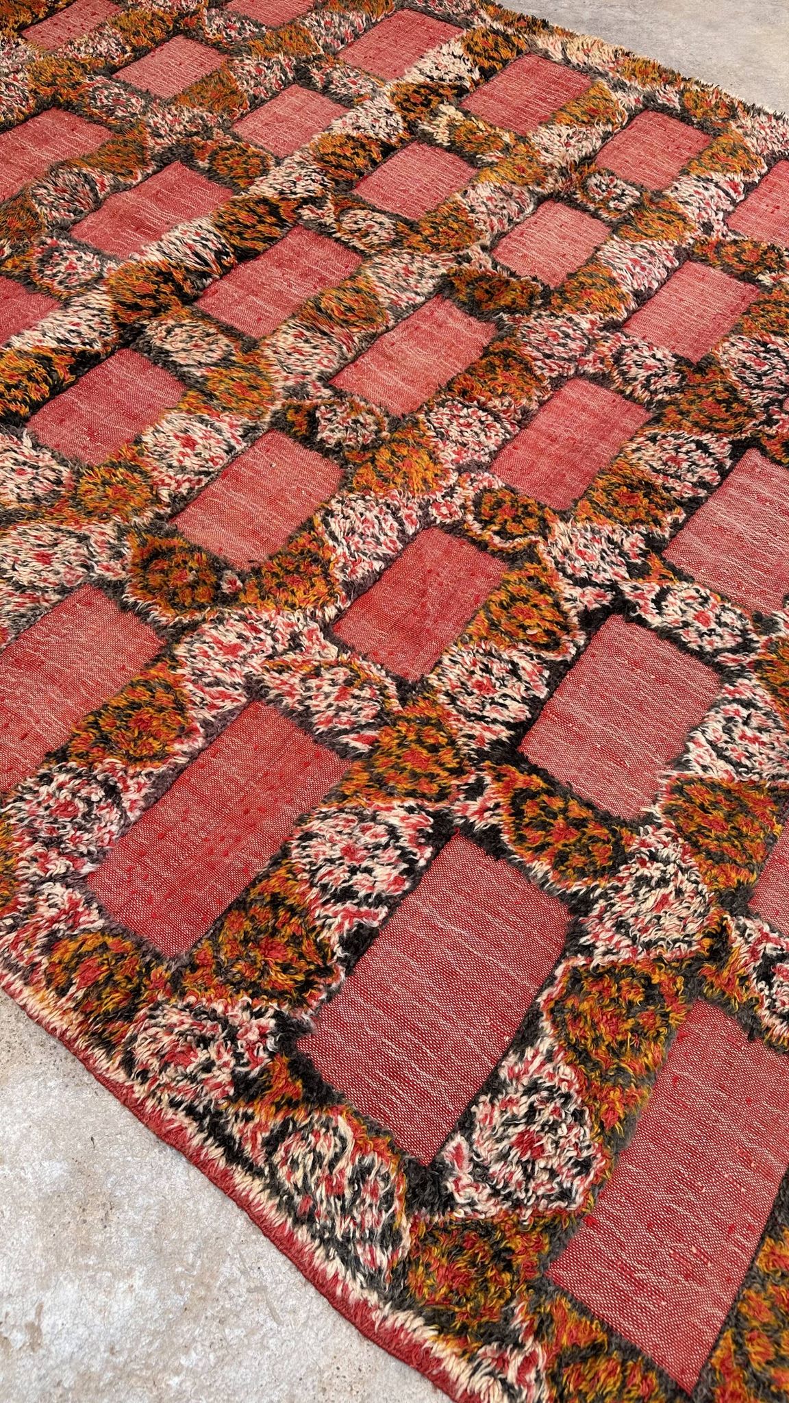 Tapis marocain kilim zayan - 249 x 191 cm