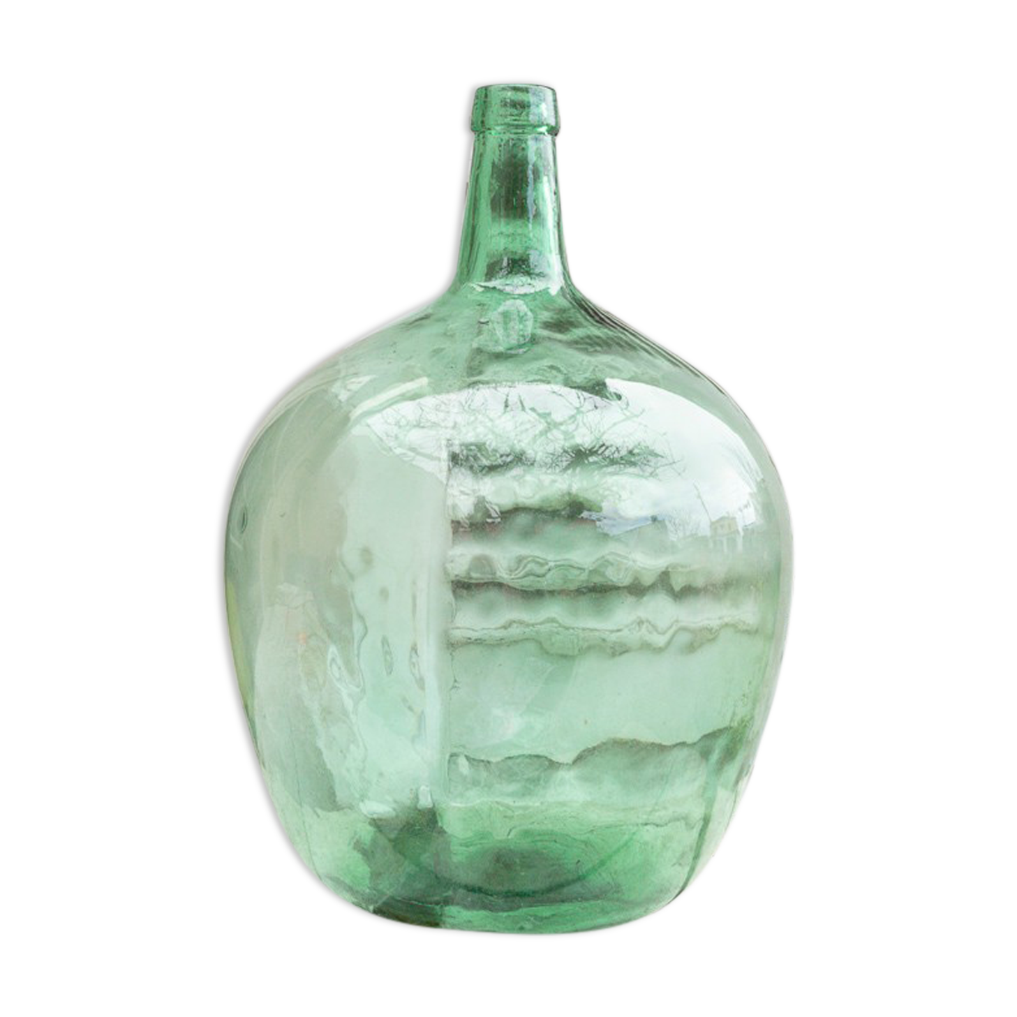Green Ayelense demijohn 12 liters