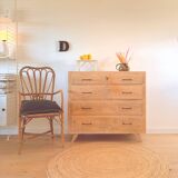 Commode pieds compas vintage