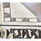 Vintage Turkish Hand-Knotted Neutral Beige Runner 91x330