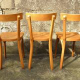 Set of 6 Baumann bistro chairs n° 18