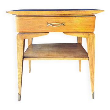 Table de chevet scandinave vintage.  Années 50/60