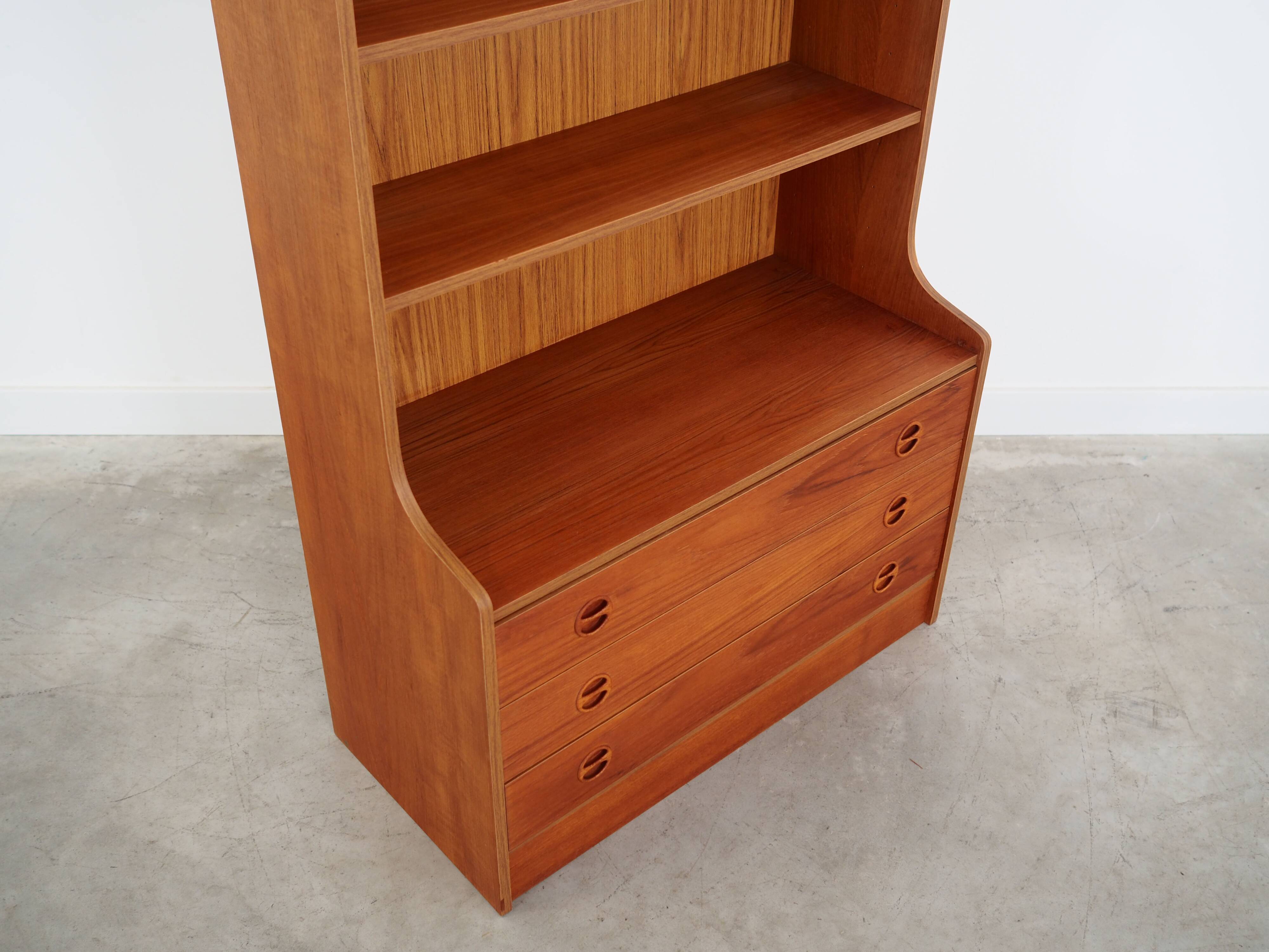 Teak bookcase, Danish design, 1960s, production: Denmark