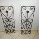 Pair of antique door grilles