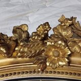 Miroir ovale Napoléon III