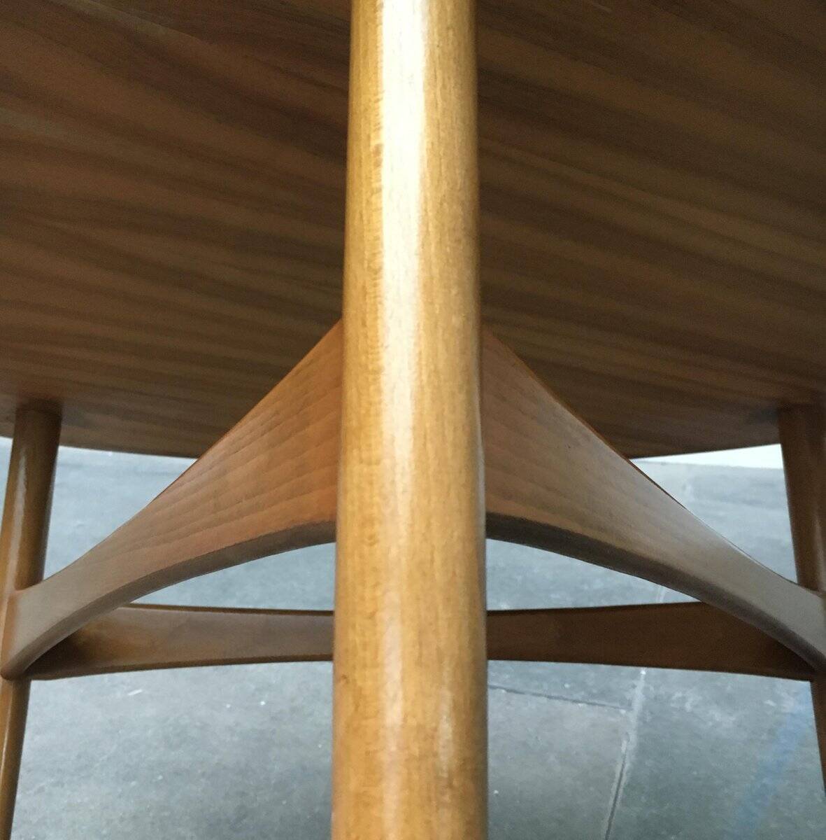 Mid-century tripod coffee table