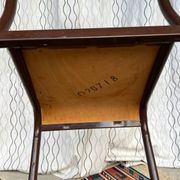 Chaise d’école vintage