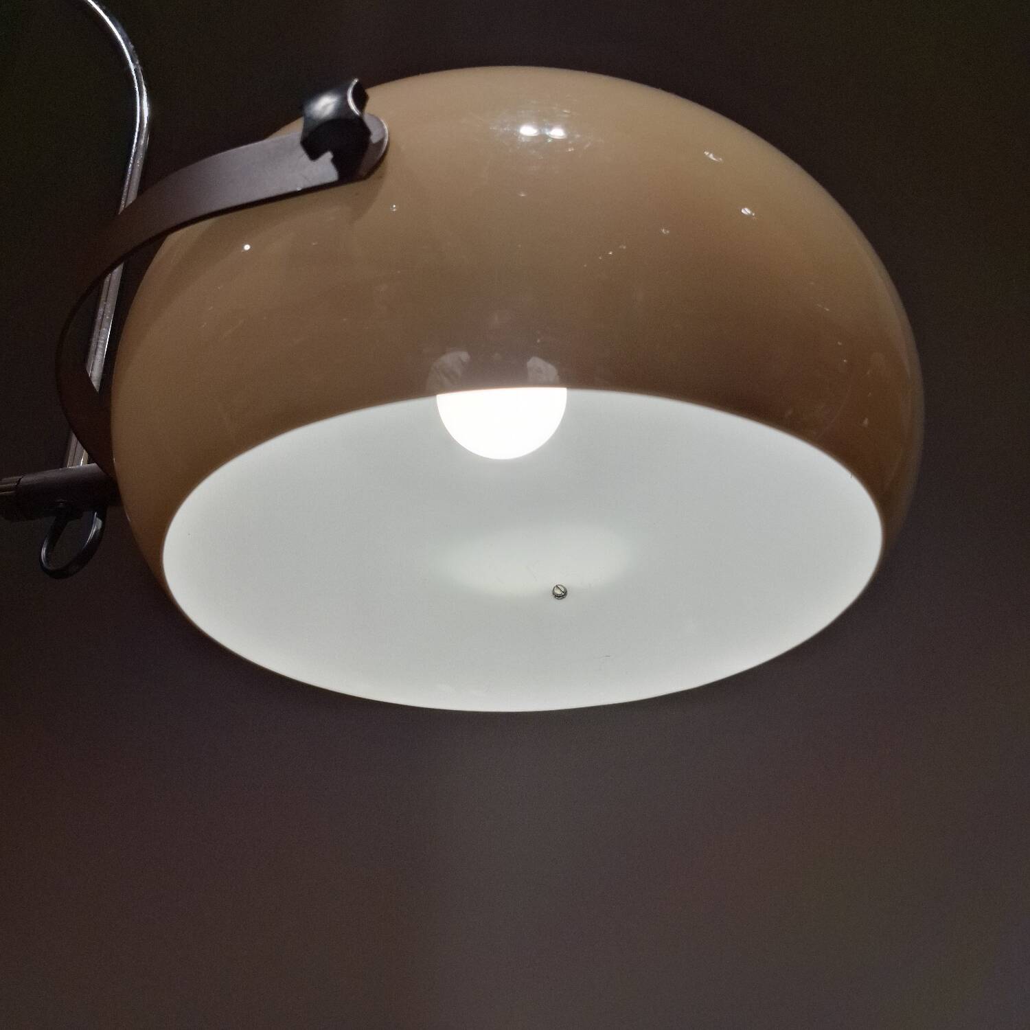 Vintage mushroom wall light
