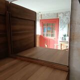 Renovated asymmetrical Art Deco wardrobe/cupboard