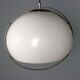 Vintage Space Age wall lamp in methacrylate and metal, 1970s design.