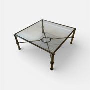 Table basse par Giovanni Banci pour Hermès, années 1970.
