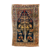 tabriz 107 x 72 cm handmade antique persian rug