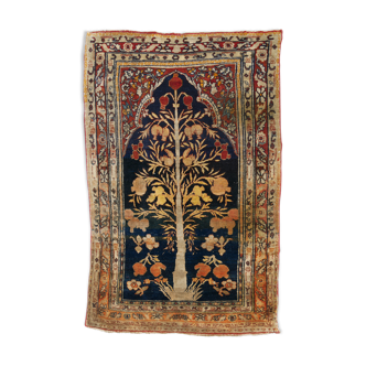 tabriz 107 x 72 cm handmade antique persian rug