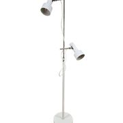 Lampe de sol blanche, Allemagne, années 1960.
