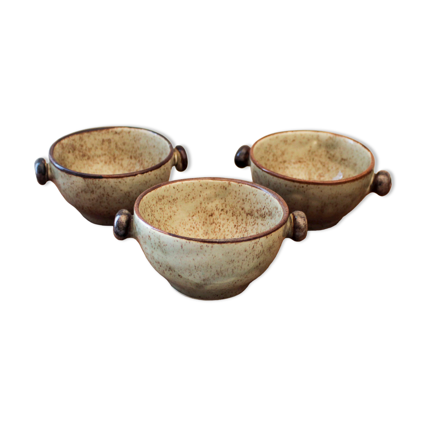 Glazed ceramic bowls Les Grottes Dieulefit