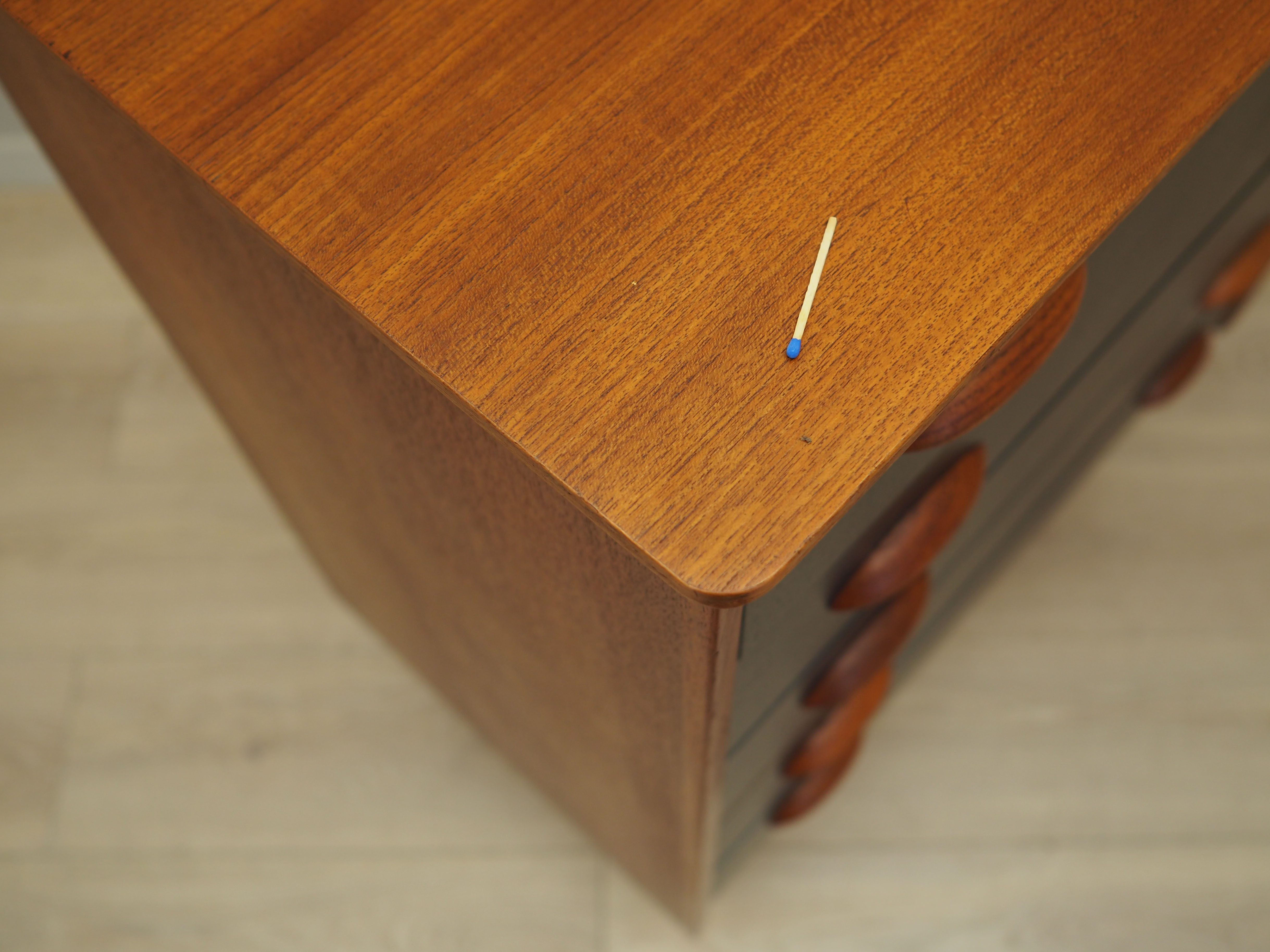 Teak chest of drawers, Danish design, 1970s, production: Denmark