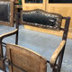 Old cinema chairs, early 20th century