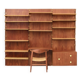 BO71 modular teak bookcase by Finn Juhl