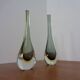Murano Formia Glass Vases by Giuliani Mian for Fornace Mian, 1980s, Set of 2