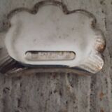 10 Christofle silver-plated knife rests