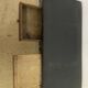 Petit bureau / table console en bois vintage