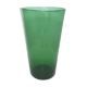 Vase de parquet en verre vert