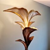 Banana tree floor lamp in brass, Henri Fernandez, 1970s