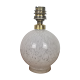 Clichy glass lamp foot