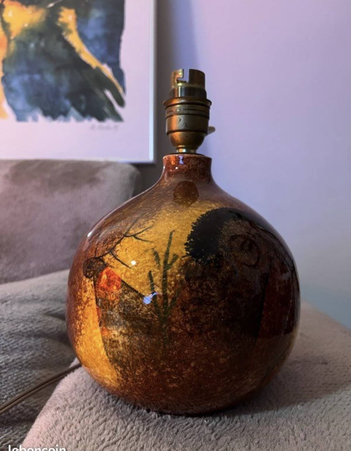 Table lamp base