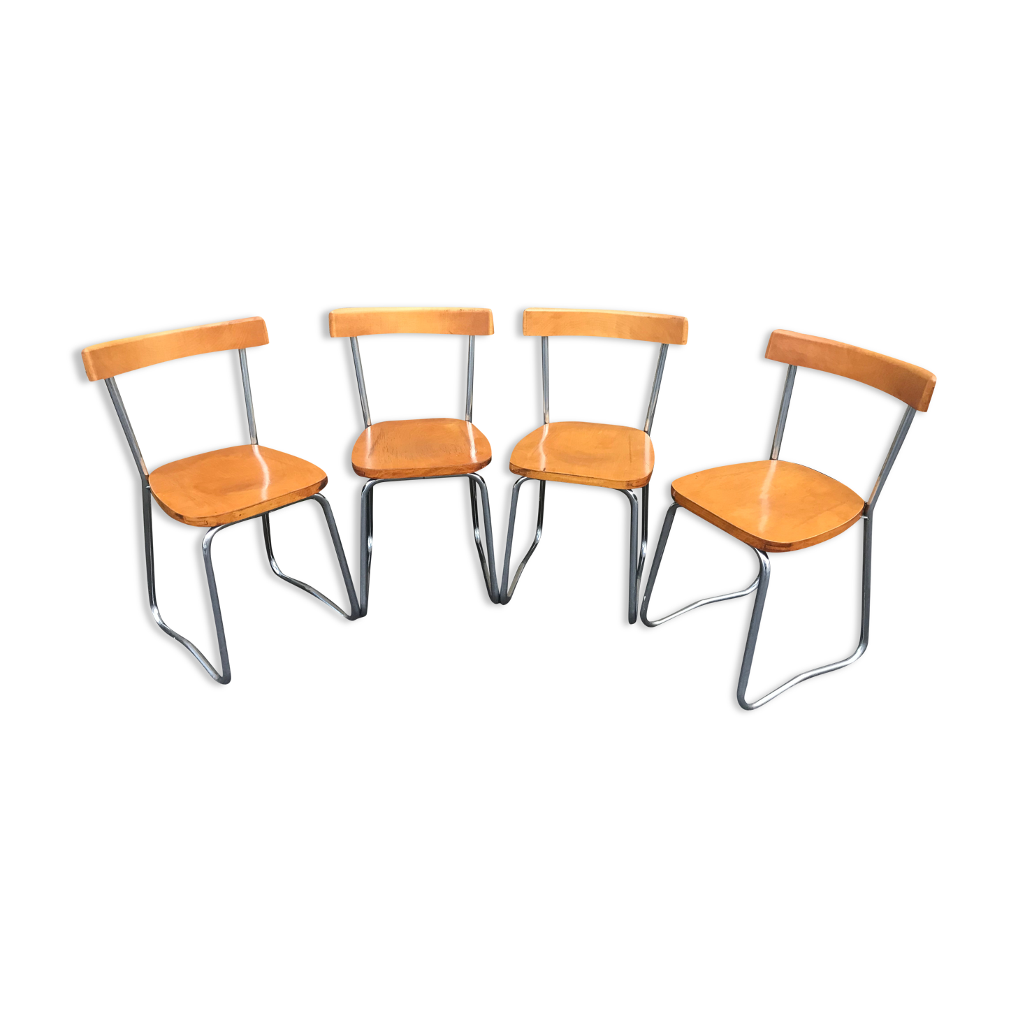 Luterma sled chairs