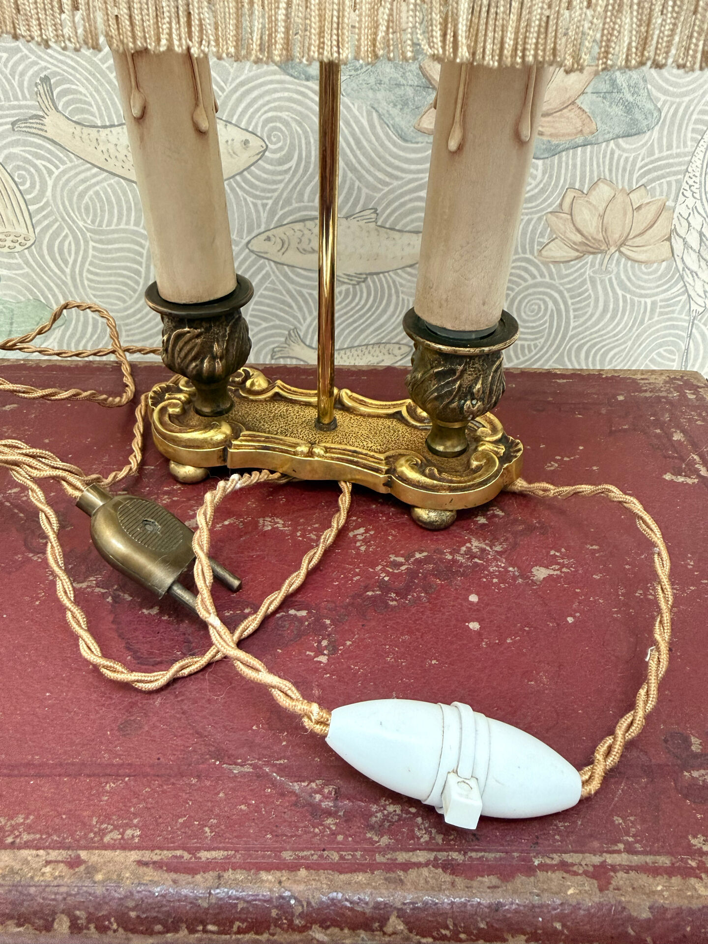 Lampe bouillotte ancienne style Empire