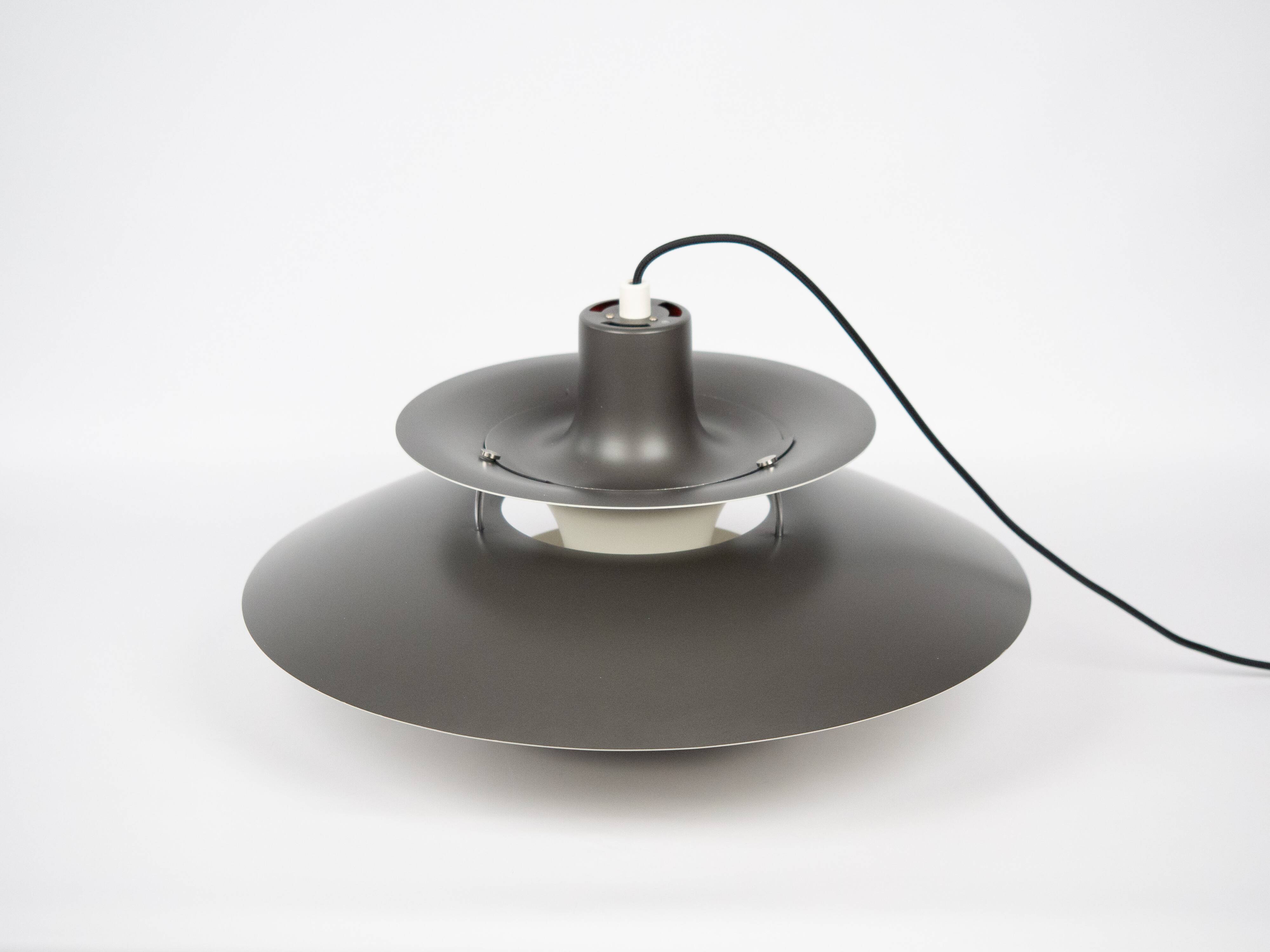 Danish vintage pendant lamp PH 5 by Poul Henningsen, Louis Poulsen, 1958