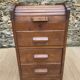 Office furniture, wooden sliding-door filing cabinet
