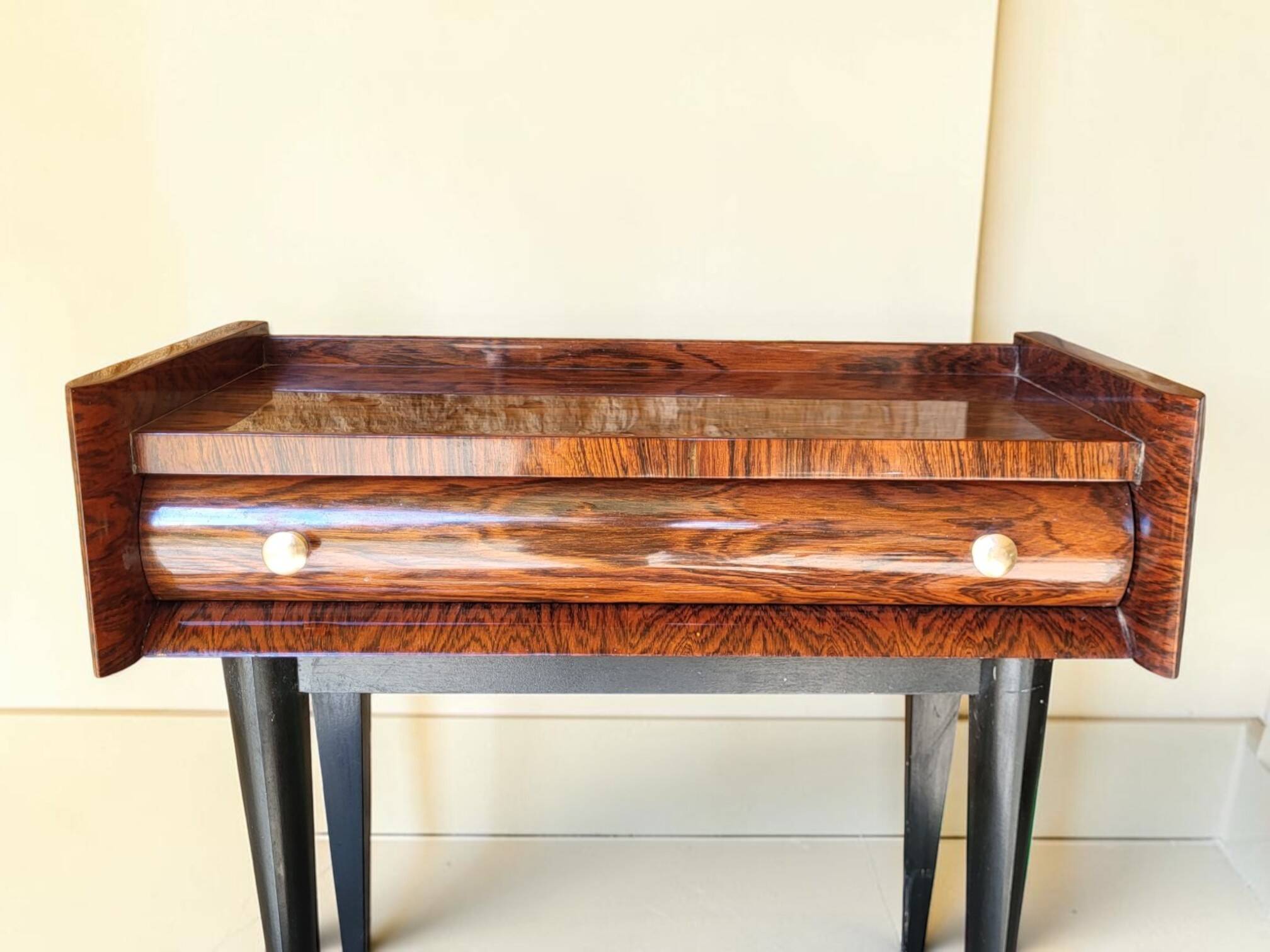 Rosewood bedside table 1960s