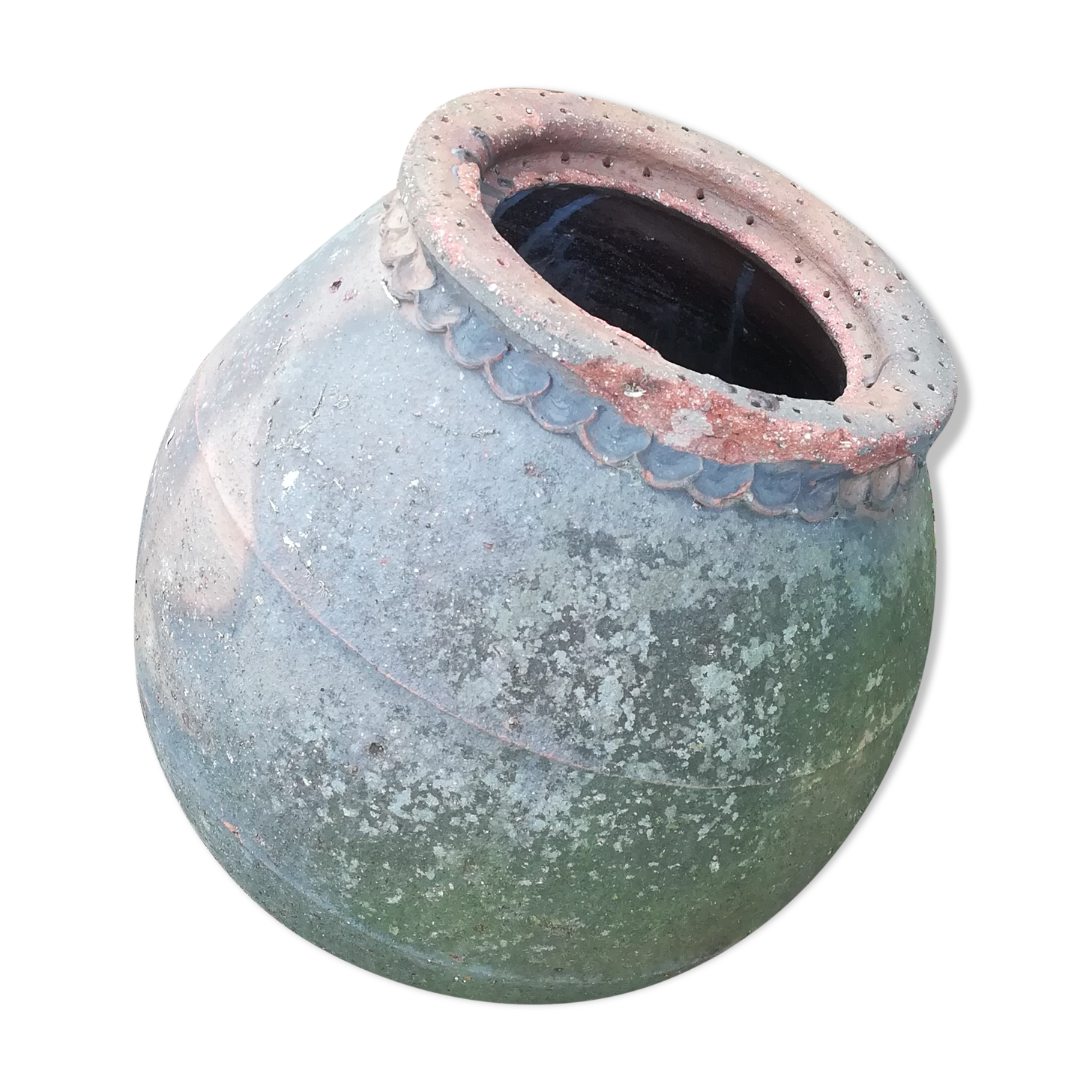 Terracotta vase 19th