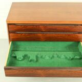 Danish Rosewood & Teak Sideboard By Ib Kofod Larsen For Fredericia Møbelfabrik 1950's