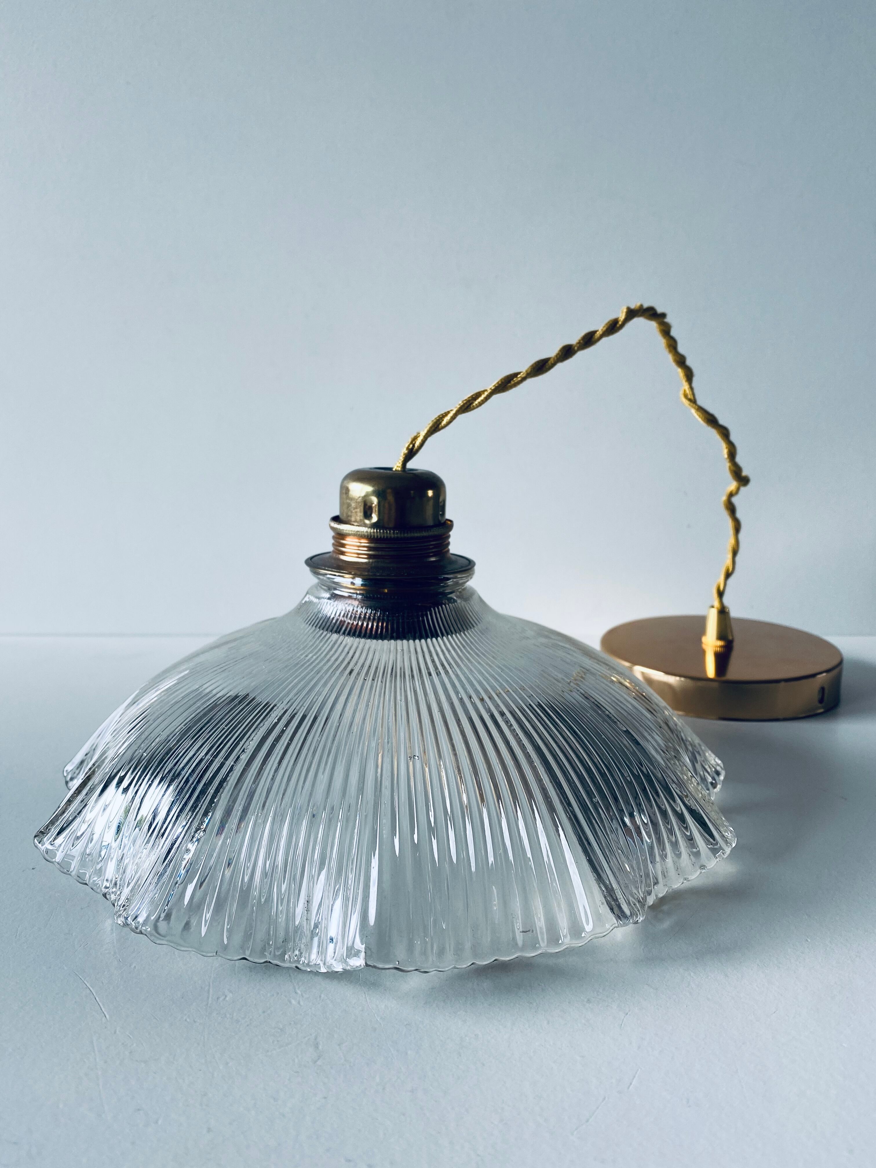 Ancient Holophane suspension