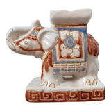 Ceramic elephant, beige