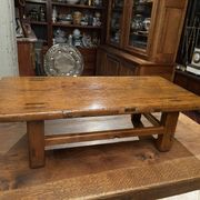 Table basse, Japon XIXe en bois massif, type Chabudai